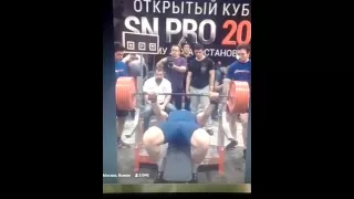 Kirill Sarychev 335 kg RAW Bench Press World Record