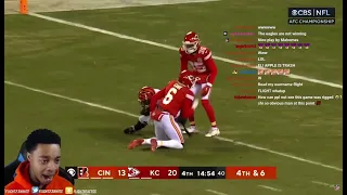 Flight reacts to Jamar chase insane 35-yard catch vs Chiefs AFC Championship game