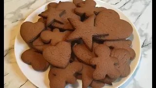 ДЕТСКОЕ ФИГУРНОЕ ПЕЧЕНЬЕ Проще Не Бывает / Шоколадное Печенье / Chocolate Cookies