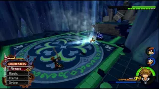 Kingdom Hearts Demyx  - Without Firaga or Drive Form on Water Clones (Critical Mode)