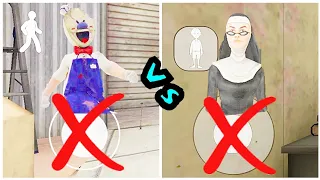 Player Stuck Glitch | Ice Scream 3 Vs Evil Nun 2