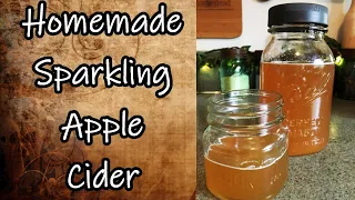 Sparkling Apple Cider: Easy, Homemade, Healthy, Natural