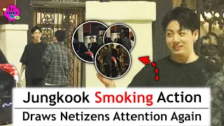 Jungkook News Today! Jungkook Smoking Action Draws Netizens Attention Again