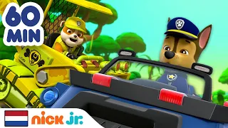 PAW Patrol | 1 uur lang de spannendste reddingen in Avonturenbaai! | Nick Jr. Nederlands