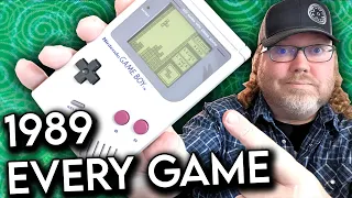 What You Played When Game Boy Launched in 1989 - Year One