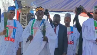 Bola Ahmed Tinubu's Majestic Dance Steps at Election Campaign in Bauchi