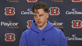 Joe Burrow End Of Season Press Conference