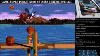 TWITCH SEGA GAMER: Super Donkey Kong '99 (Genesis Bootleg) - Full Playthrough