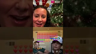 jaden hossler (jxdn)live singing on ig ft.q92radio 23/7/20