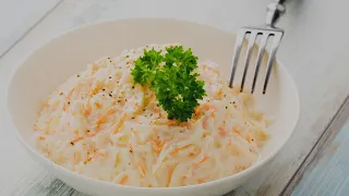 How To Make Coleslaw | Jamaican Homemade Coleslaw Recipe | C R C Style Coleslaw