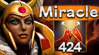 Миракл на Легионке, 400 урона за дуэли! - Miracle Legion Commander DOTA 2