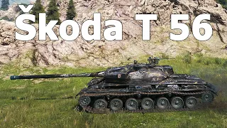 World of Tanks Škoda T 56 - 5 Kills 8,3K Damage