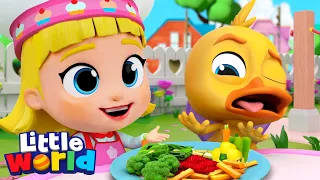 Yes Yes Vegetables Song | Little World Kids Songs & Nursery Rhymes