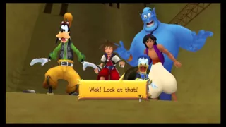 KINGDOM HEARTS 1 5 CHAIN OF MEMORIES PART 7   AGRABAH JASMINE RESCUE