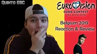 Eliot - Wake Up Reaction - Eurovision 2019 (Belgium) - Quinto ESC