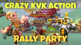 Lords Mobile - Our funny KVK. Rally party against everyone who caught fury. All were destroyed