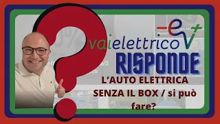 L’auto elettrica senza il box auto è possibile?