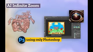 Infinite AI Zoom Animation using just Photoshop