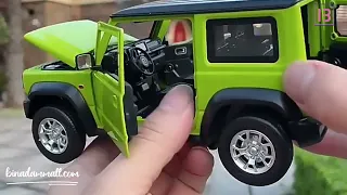 Unboxing of Suzuki Jimny SUV 💚- Miniature SUV Diecast (MIND BLOWING DETAILS) | Adult Hobbies |