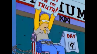 Homer's Hunger Strike