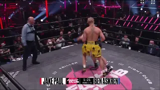 Jake Paul vs Ben Askren | KNOCKOUT!!!!!