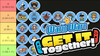 WarioWare: Get It Together | ALL Character Tier List Based on Nintendo's Difficulty Ratings