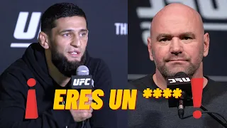 ULTIMA HORA || CHIMAEV EXPLOTA CONTRA EL PRESIDENTE DE LA UFC || ¡¡ME DA IGUAL QUIEN SEA!!