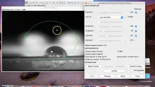 SP19 How to measure Contact Angle with Image J