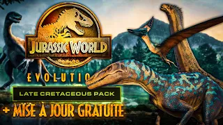 JURASSIC WORLD EVOLUTION 2 - DLC CRÉTACÉ SUPÉRIEUR : découvrez toutes les NOUVEAUTÉS 🤩