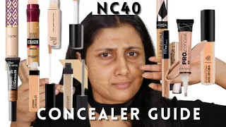 Concealers for Medium Deep skintone - NC40| Concealer Guide for NC40 Skin