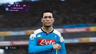 PES 2020 - Napoli vs Juventus - Serie A