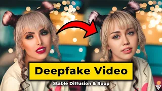 Deepfake ANY Video with Roop & Stable Diffusion