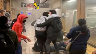 Woman Walks Alone in the Subway—The Security Camera Footage Makes Him Call the Police