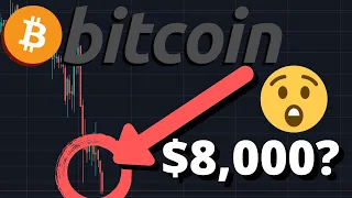 OMG BITCOIN PRICE BREAKING SUPPORT!!! | BTC PRICE TO $8,000 NEXT?