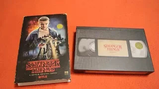 STRANGER THINGS Limited VHS Edition Target Blu-ray/DVD Unboxing Erste Staffel