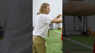 Joe Burrow's basketball technique