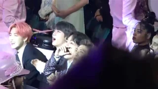 BTS reaction to Taylor Swift Me at bbmas 2019