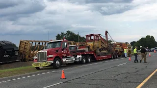 Dodge County train-truck accident kills one