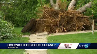 Residents picking up pieces following storm damage throughout Des Moines metro