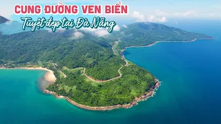 DA NANG VIETNAM TRAVEL | Discover the Beautiful Coastal Road from My Khe Beach to Son Tra Peninsula