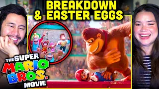 The Super Mario Bros Movie Trailer Breakdown & Easter Eggs Missed REACTION | Nintendo | NewRockstars