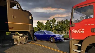 Realistic Train Crashes | BeamNG.drive