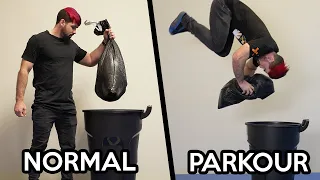 Parkour VS Normal People In Real Life (Part 4)