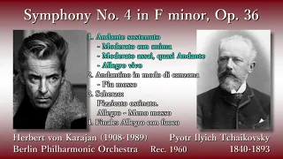 Tchaikovsky: Symphony No. 4, Karajan & BPO (1960) チャイコフスキー 交響曲第4番 カラヤン