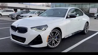 2022 BMW M240i xDrive Coupe in Alpine White