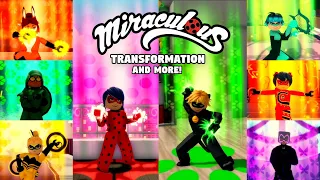 MIRACULOUS RP All Transformations + Powers! 🐞💫 (Roblox)