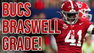 GRADING The Tampa Bay Buccaneers PICK Of Alabama EDGE Chris Braswell!