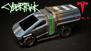 I fixed the TESLA Cybertruck! | Scifi garbage truck