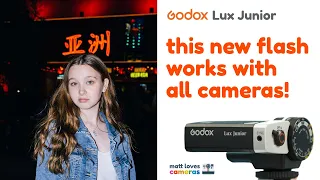 Godox Lux Junior Retro Camera Flash Review with Digital & Film (Fujifilm X-T4 / Contax G1)