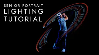 Senior Portrait Photoshoot Lighting Tutorial - Mixing LED continuous light with flash